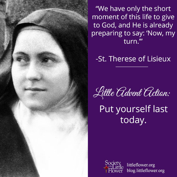 st therese give